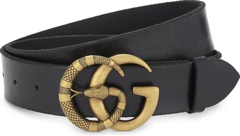 gucci men's snake buckle belt|large Gucci belt buckle.